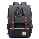 How to Train Your Dragon Canvas Travel Backpack School Book Bag