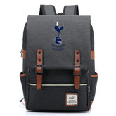 Tottenham Hotspur Football Club Canvas Travel Backpack School Book Bag