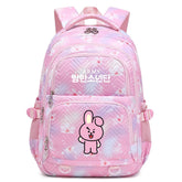 KPOP BTS Cooky Waterproof Backpacks Kids School Bags Teenagers Backpack