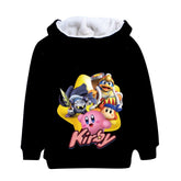 Kirby Pullover Hoodie Sweatshirt Autumn Winter Unisex Sweater Zipper Jacket for Kids Boy Girls