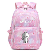 KPOP BTS VAN Waterproof Backpacks Kids School Bags Teenagers Backpack
