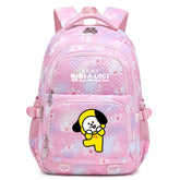 KPOP BTS Chimmy Waterproof Backpacks Kids School Bags Teenagers Backpack