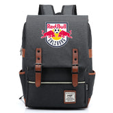 Salzburg Football Club Canvas Travel Backpack School Book Bag