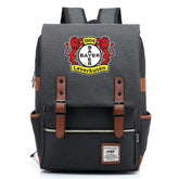 Bayer 04 Leverkusen Football Club Canvas Travel Backpack School Book Bag