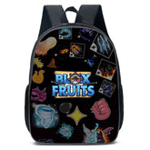 Blox Fruits Backpack School Sports Bag for Kids Boy Girl Kindergarten