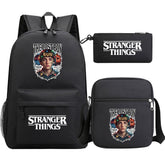 Strangers Things Will Byers SchoolBag Backpack Shoulder Bag Book Pencil Bags 3pcs Set