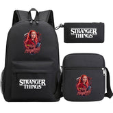 Strangers Things Max Mayfield SchoolBag Backpack Shoulder Bag Book Pencil Bags 3pcs Set