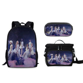 BABY MONSTER Schoolbag Backpack Lunch Bag Pencil Case 3pcs Set Gift for Kids Students