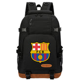 Barcelona Football Club School Bookbag Travel Backpack Bags