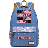 Blackpink Fashion Canvas Travel Backpack School Bag