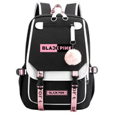 Blackpink Waterproof Backpack School Notebook Travel Bag
