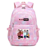 Blackpink Waterproof Backpacks Kids School Bags Teenagers Backpack