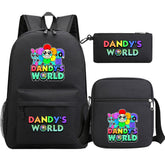 Dandy's World SchoolBag Backpack Shoulder Bag Book Pencil Bags 3pcs Set