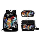 Forsaken Roblox Schoolbag Backpack Lunch Tote Pencil Case 3pcs Set Gift for Kids Students