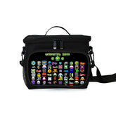 Geometry Dash Portable Lunch Box School Tote Storage Picnic Bag