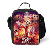 Hazbin Hotel Alastor Radio Demon Lunch Box Bag Lunch Tote For Kids