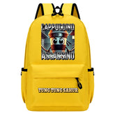 Italian Brainrot Backpack Schoolbag Unisex Bag for Primary School Middle School