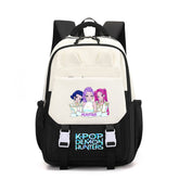 Kpop Demon Hunter Waterproof Backpacks Kids School Bags Teenagers Backpack