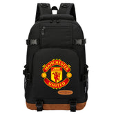 Manchester United Football Club School Bookbag Travel Backpack Bags