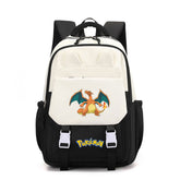 Pokemon Charizard Waterproof Backpacks Kids School Bags Teenagers Backpack
