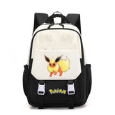 Pokemon Flareon Waterproof Backpacks Kids School Bags Teenagers Backpack
