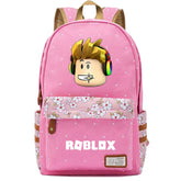 Roblox Fashion Canvas Travel Backpack School Bag
