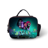 Squid Leather Portable Lunch Box School Tote Storage Picnic Bag