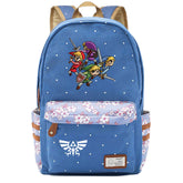 Zelda Fashion Canvas Travel Backpack School Bag