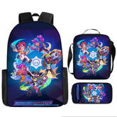 Brawl Stars Schoolbag Backpack Lunch Bag Pencil Case 3pcs Set Gift for Kids Students