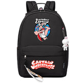Captain Underpants Backpack Shoolbag Notebook Bag Gifts for Kids Students