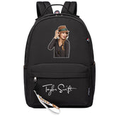 Taylor Swift Backpack Shoolbag Notebook Bag Gifts for Kids Students