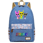 Sprunki Fashion Canvas Travel Backpack School Bag