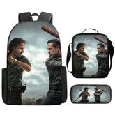 The Walking Dead Backpack Lunch Bag Pencil Case 3pcs Set Gift for Kids Students