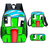 Unspeakable Gaming Schoolbag Backpack Lunch Bag Pencil Case Set Gift for Kids Students