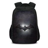 The Batman Dark Knight Backpack School Sports Bag for Boys Girls Kids