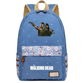 The Walking Dead Canvas Travel Backpack School Bag For Girl Kids Boy