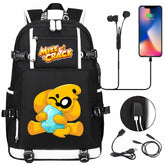 Mikecrack USB Charging Backpack School NoteBook Laptop Travel Bags