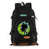 Anime Rick and Morty School Bookbag Travel Backpack Bags