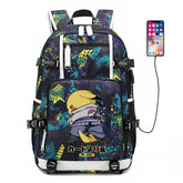 Game Pokemon Pikachu #2 USB Charging Backpack School NoteBook Laptop Travel Bags