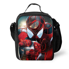 Spider Man Into the Spider-Verse Miles Morales Lunch Box Bag Lunch Tote For Kids