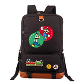 Mario and Luigi School Bag Water Proof Backpack NoteBook Laptop