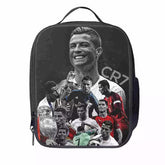CR7 Football Ronaldo Lunch Box Bag Lunch Tote For Kids