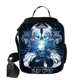 Game Undertale Sans Lunch Box Bag Lunch Tote For Kids