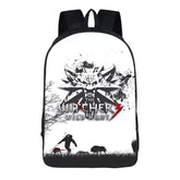 The Witcher Backpack School Sports Bag