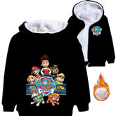PAW Patrol Ryder Marshall Pullover Hoodie Sweatshirt Autumn Winter Unisex Sweater Zipper Jacket for Kids Boy Girls