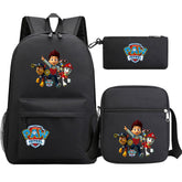 PAW Patrol Ryder Marshall SchoolBag Backpack Shoulder Bag Book Pencil Bags 3pcs Set