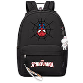 Spiderman Superhero Cosplay Backpack School Bag Water Proof