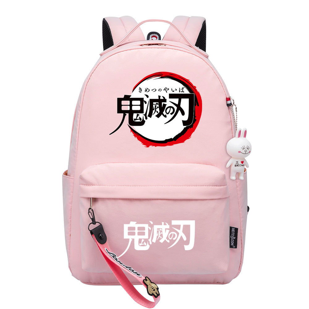 Demon Slayer Kimetsu No Yaiba Cosplay Backpack School Bag Water Proof