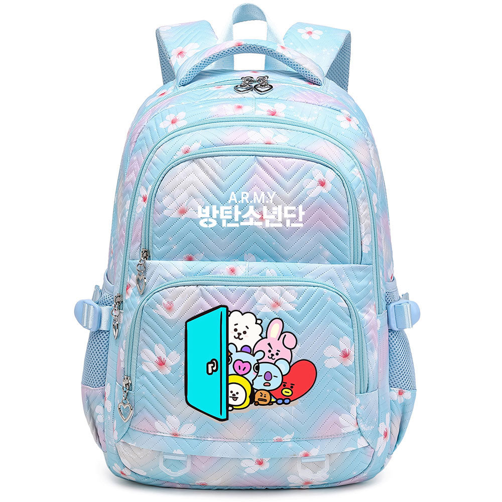 KPOP BTS Waterproof Backpacks Kids School Bags Teenagers Backpack