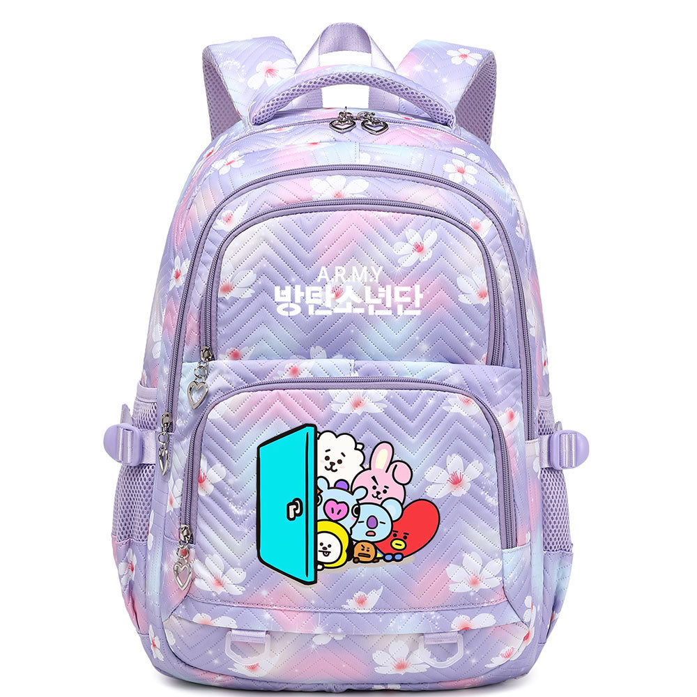KPOP BTS Waterproof Backpacks Kids School Bags Teenagers Backpack